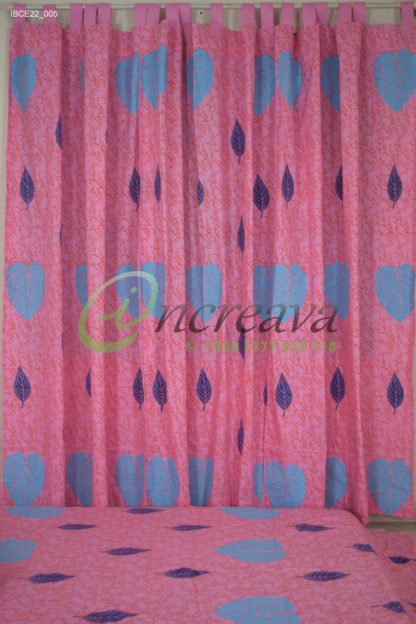 Baby pink Monester Bed cover