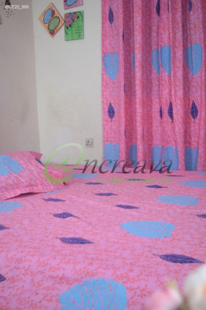 Baby pink Monester Bed cover