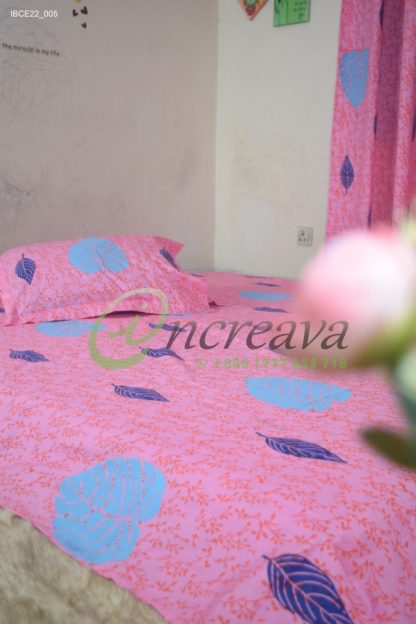 Baby pink Monester Bed cover