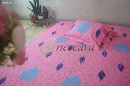 Baby pink Monester Bed cover