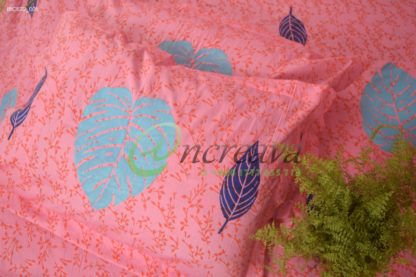 Baby pink Monester Bed cover