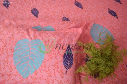 Baby pink Monester Bed cover