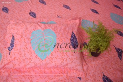 Baby pink Monester Bed cover