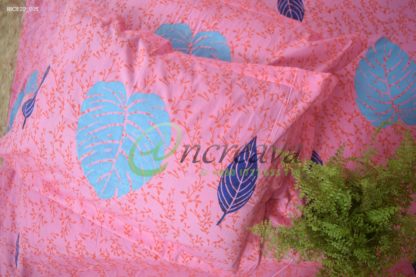 Baby pink Monester Bed cover