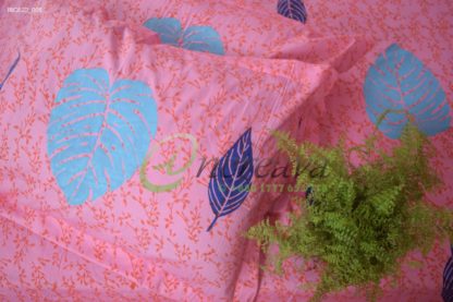 Baby pink Monester Bed cover