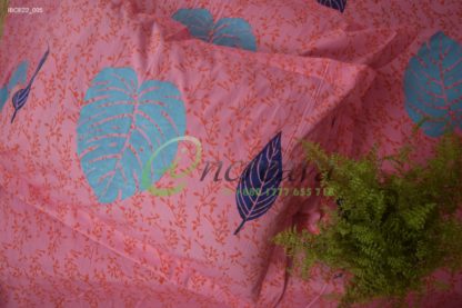 Baby pink Monester Bed cover