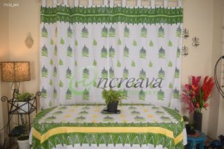 White Fern Table cover