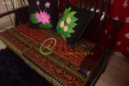 Meroon Black Sofa Cover