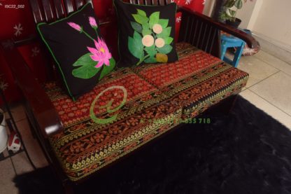 Meroon Black Sofa Cover