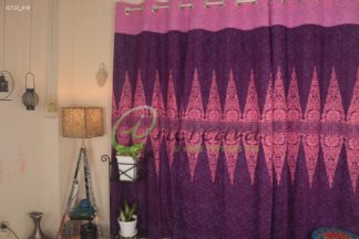 Purple Pink Curtain