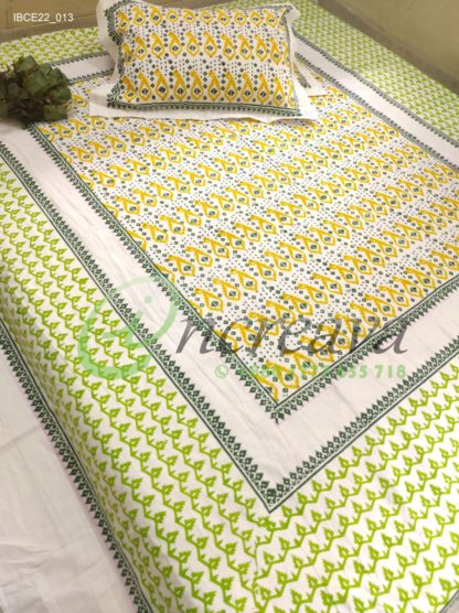 White Lemon Bed Cover