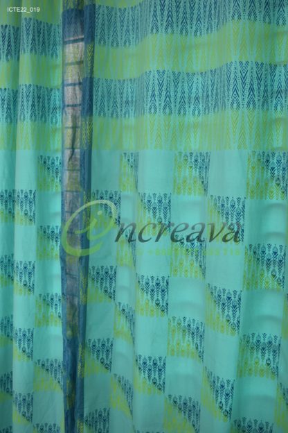 Paste BLue Curtain