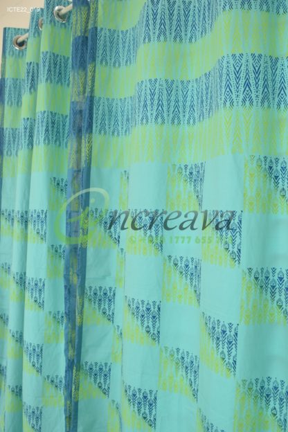 Paste BLue Curtain