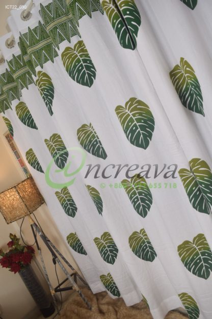 Mosntera Customise Curtain