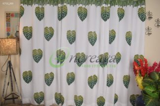 Mosntera Customise Curtain