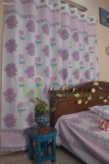 White Rose Bed Cover