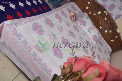 White Rose Bed Cover