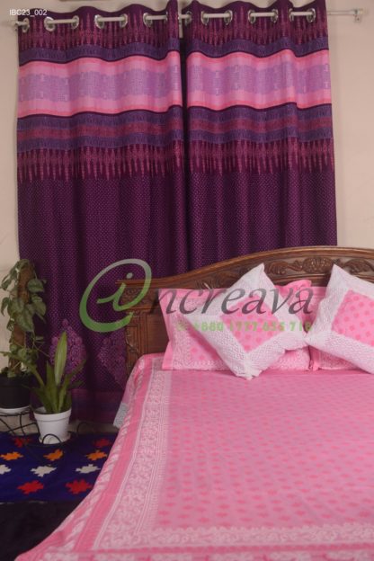 Pink Lace Bed Cover