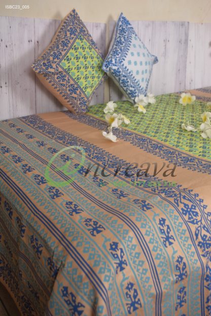 Biscuit Lemon Single Bed Cover